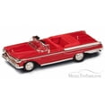 thumbnail image 3 of 1957 Mercury Turnpike Cruiser Convertible, Red - Yatming 94253 - 1/43 Scale Diecast Model Toy Car, 3 of 4