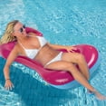 thumbnail image 5 of BESTSKY Pool Floats Adult,Foldable Inflatable Hammock Back Floating Row Air Bed Swimming Pool Chair,PVC Inflatable Floating Bed, 5 of 7