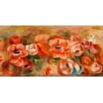 thumbnail image 2 of Renoir, Pierre-Auguste 14x9 Gold Ornate Wood Framed with Double Matting Museum Art Print Titled - Anemones 1912, 2 of 4