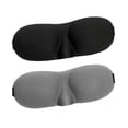 thumbnail image 1 of 2x Eye Shade Soft with Adjustable Strap Washable for Travel Airplane Salvador Sombra de ojos para dormir, 1 of 9