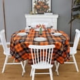 thumbnail image 4 of Halloween Tablecloth, Halloween Table Cloth Waterproof, Halloween Kitchen Table Decor for Dining Holiday Party 60x60 Inch Round, 4 of 5
