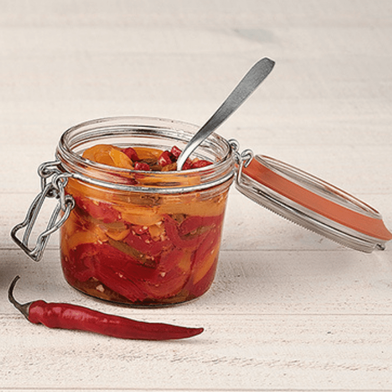 Le Parfait Super Terrine – French Glass Taper Jar With Airtight Lid For  Canning Food Storage, 6 pk / 4 fl oz - Harris Teeter