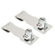 thumbnail image 1 of Cerraduras De Cerrojo Con Llave, Pestillo De Cerradura Con Llave De Seguridad Plateado Resistente A La Erosión 2PCS Para Gabinetes, 1 of 7