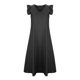 thumbnail image 5 of Vestido de Manga Larga, Moda de Desplazamiento Suelto Vestido Largo de Manga Corta de Denim para el Vestido Casual de Verano de Primavera, Vestido Corto de Verano, 5 of 7