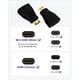 thumbnail image 3 of Adaptador HDMI VCE Mini HDMI a HDMI 4K, compatible con 2 unidades, 3 of 9
