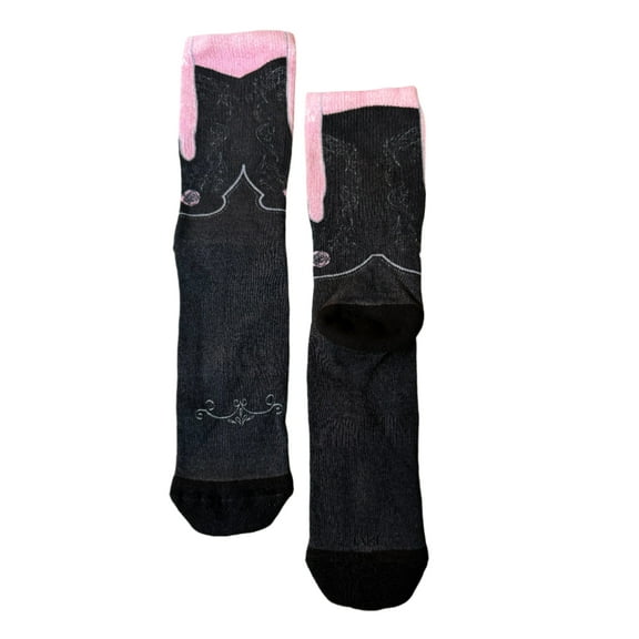 Women's Multicolor Western Cotton Poly Socks
