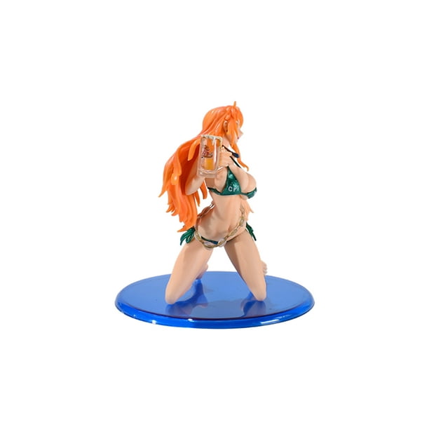 Joinfuny One Piece Nami Action Figures Wearing Green Swimsuit Anime Figure  Collectible PVC Model - Walmart.com