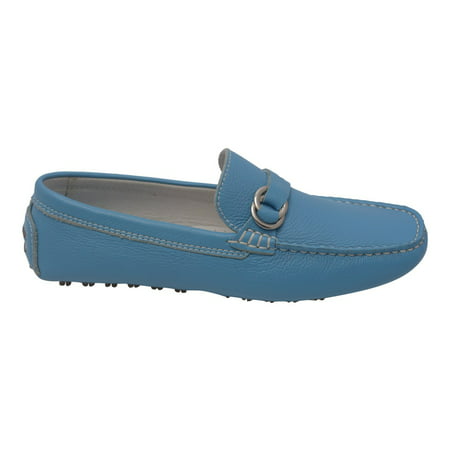 Women Blue Lug Sole Casual Trendy Loafers Shoes 6 -10