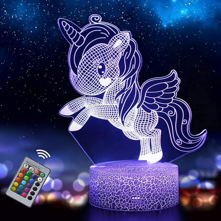 Terrarium Licorne Pour Enfants - Kit D'artisanat De Terrarium Lumineux Avec Lampe Lune à Faire