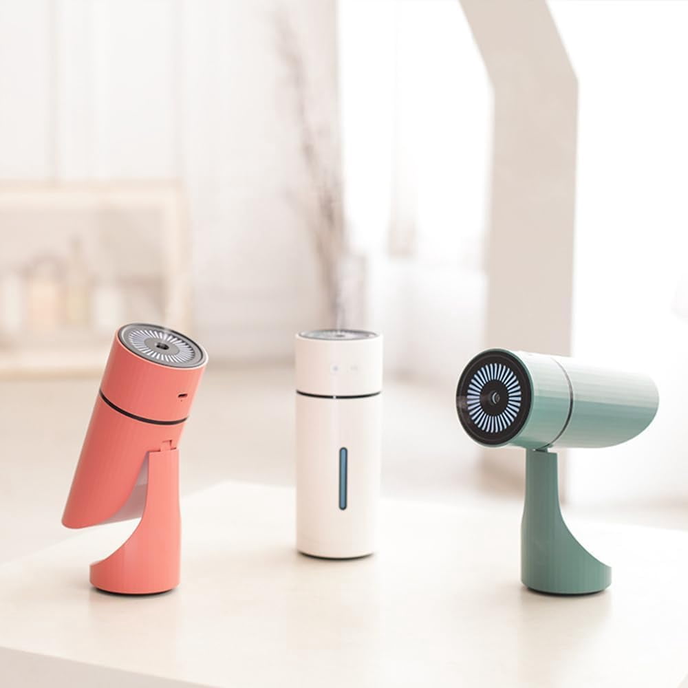 2.0 Humidifier, Dog Humidifiers, Portable Mini Humidifier, Whisper-Quiet/90°Adjustable Mist, Help Your Small Dog Breathe Easier & Sleep Better