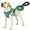 Lawn Green, variant on MoNiBloom No Pull Dog Harness with Leash, No Choke Reflective Pet Vest Adjustable Breathable Mesh Harnesses Dogs Walking, Sky Blue L