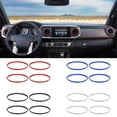 thumbnail image 2 of A/C Vent Decoration Rings Compatible with for Toyota for Tacoma Models, 2 of 4