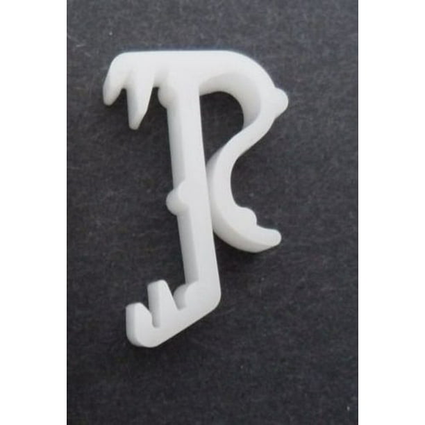 1" Mini Blind Single Slat Valance Retainer Clips 15 Pack