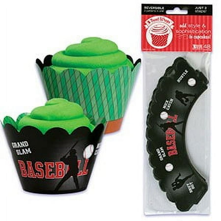 Baseball Reversible Treat Wraps® 12 Count
