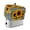 DarkOrange, variant on Toaster Cover 4 Slice, Sunflower Dustproof Bakeware Oven Protector with Top Hook, Modern Oil Painting Summer Botanical Waterproof Small Kitchen Appliance Toasters Dust Cover, 12"x11"x8"