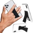 thumbnail image 1 of LoveHandle PRO Black - Premium Phone and Tablet Grip with Swappable Strap, Phone Stand - a Kickstand and Internal Magnets to Mount on Compatible Metal Surfaces - Made in USA Black, 1 of 7