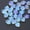 4#Sakura (12x15mm), variant on 10pcs Flower Petals Aurora Crystal Glass Loose Beads Pendants Jewelry Charms DIY-4#Sakura (12x15mm)
