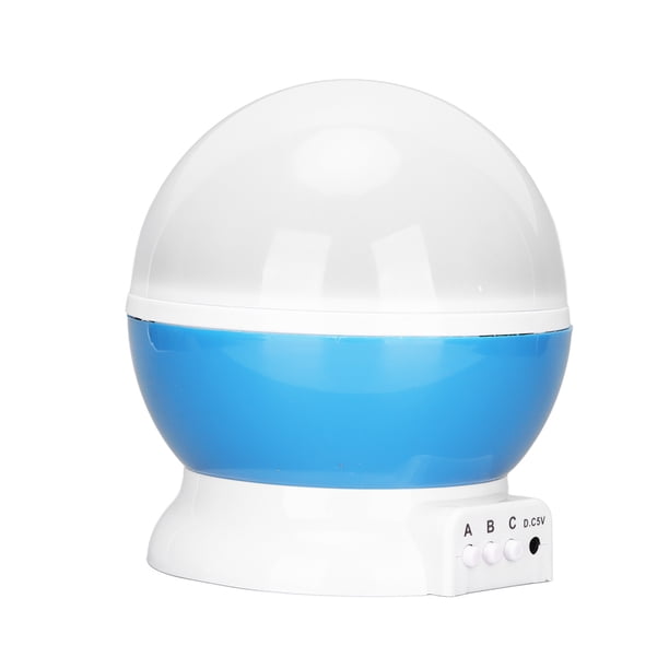 Proyector de estrellas con luz nocturna y rotación de 360 grados, LED, para habitación de bebé, dormitorio, fiesta