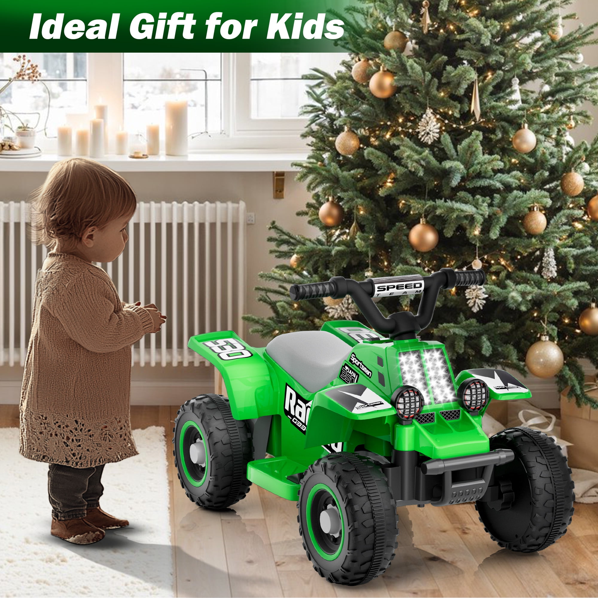 TOKTOO 6V 7Ah Electric Ride-on ATV 4-Wheeler Quad Nigeria Ubuy