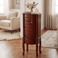 thumbnail image 5 of Hives & Honey Morgan Jewelry Armoire - Cherry, 5 of 8