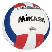 Mikasa VSL215 Competitive Class Indoor/Outdoor Volleyball, Red/White/Blue