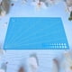 thumbnail image 4 of Tapis de découpe en PVC auto-cicatrisant A3, lignes quadrillées, papier, cuir, tissu (bleu), 4 of 4