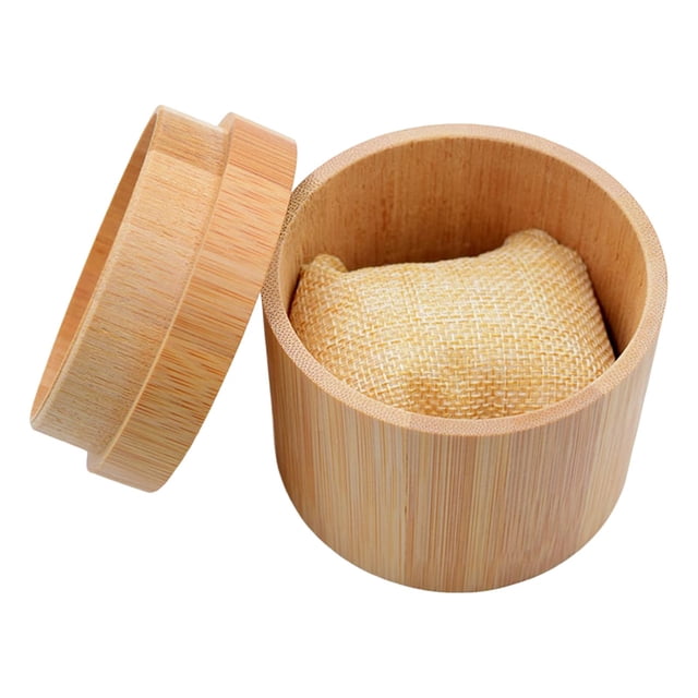 Caja de Reloj de de Viaje Organizador Cilíndrico Resistente Al Agua Duradero para Brazaletes jinwen caja de reloj