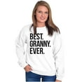 thumbnail image 3 of Best Granny Ever Grandma Grams Mother Women Plus Size Crewneck Sweatshirt Brisco Brands 3X, 3 of 5