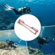 thumbnail image 2 of Adaptador tanque único, adaptador placa trasera para buceo, pieza equipo subacuático, fácil instalación, accesorio placa buceo para Oro rosa, 2 of 4