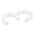 thumbnail image 3 of Dualoai 2Pcs Tow Hooks Covers Front Tow Hook Sleeves Replaces Easy Installation Silicone White, 3 of 9