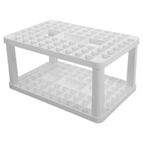 unbranded Tabletop Makeup Brush Organizer Craft Organizers and Storage White Holder