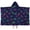 Colorful Dinosaurs Stars Pattern, variant on Colorful Dinosaur Repeat Pattern Hooded Bath Towel Wrap for Teens Ages 3 To 12, Soft Lightweight Quick Dry Microfiber Bath Beach Pool, 60"x35"