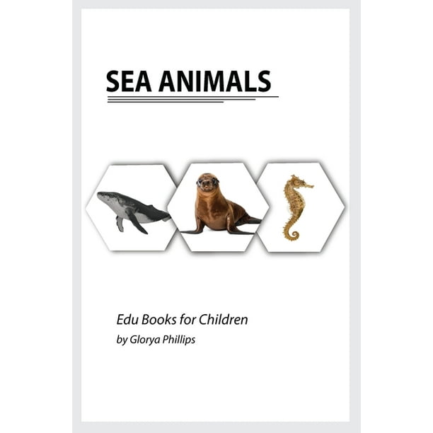 Download Edu Books For Children Sea Animals Montessori Real Sea Animals Book Bits Of Intelligence For Baby And Toddler Children S Book Learning Resources Paperback Walmart Com Walmart Com