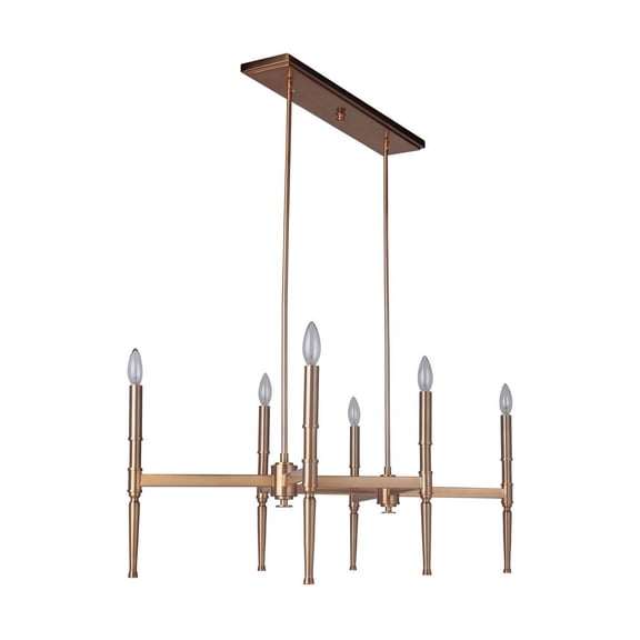 Craftmade Lighting - Six Light Chandelier - Ceiling Lighting - Ella - Six Light