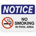thumbnail image 1 of No Smoking In Pool Area Sign,, 1 of 1