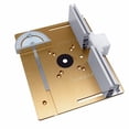thumbnail image 4 of Set of 3 Router Table Insert Plate Aluminum Alloy Wood Milling Flip Board Trimming Machine, 4 of 8