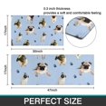 thumbnail image 7 of Pug and Footprints Kitchen Rugs Sets Of 2,Anti Fatigue Kitchen Mat Rugs Non Slip Washable,Decorative Kitchen Floor Mats for Kitchen,Sink,Laundry,17"x30"+17"x47", 7 of 7