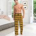 thumbnail image 4 of PISONIC Funny Mens Pajama Pants Lounge Men's Pajama Bottoms Soft Sleep Pants With Pockets Drawstring, 4 of 7