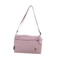 thumbnail image 3 of Bolso bandolera para mujer con múltiples bolsillos, bolso de hombro vaquero moderno para viajes y acampadas. Púrpura, 3 of 9