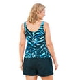thumbnail image 3 of Swimsuits For All Women's Plus Size Classic Tankini Top, 3 of 4