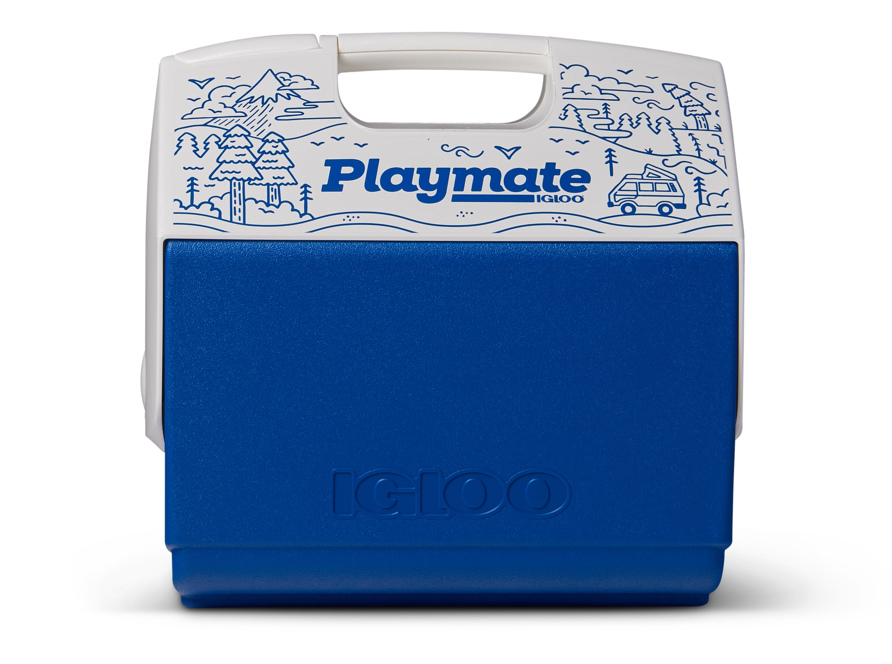 Blue/White NEW Igloo 16-Quart Playmate Cooler Ice Chest 