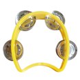 thumbnail image 1 of Tambourine Mini Hand Bell Percussion Musical Instrument Small Tambourine (Color 4), 1 of 4