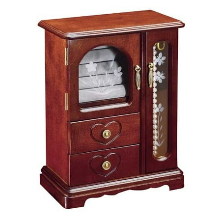 2-Door, Wooden Jewelry Box