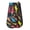 Colorful Sharks, variant on Dailycode Double Sided Oven Mitt with Loop Heat Resistant Kitchen Long Potholders 7" x 35" Dinosaurs Sketch Art