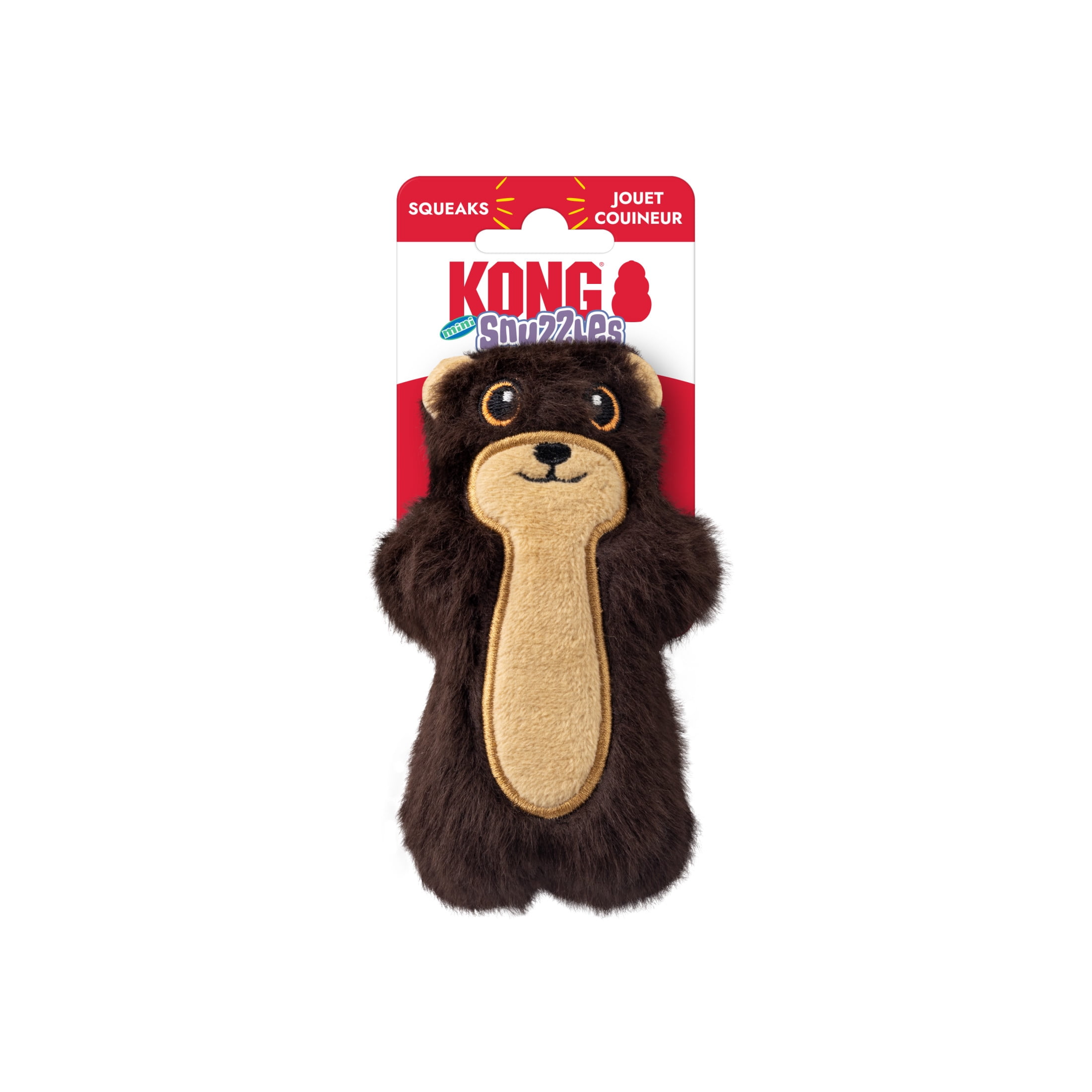 KONG® Snuzzles Plush Squeaker Dog Toy, Mini Otter, Extra Small