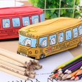 thumbnail image 4 of Estuche de lápices de gran capacidad Estuche de lápices de anime 3 piezas Bolsa de autobús escolar Estuche de papelería para estudiantes para niños Estuche para lápices Oficina escolar para niño, 4 of 5