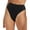 Black, variant on Good American Womens High Rise Bikini Swim Bottom Separates