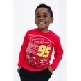 thumbnail image 2 of Disney Pixar Cars Lightning McQueen Tow Mater 2 Pack Long Sleeve T-Shirts Toddler to Big Kid, 2 of 5