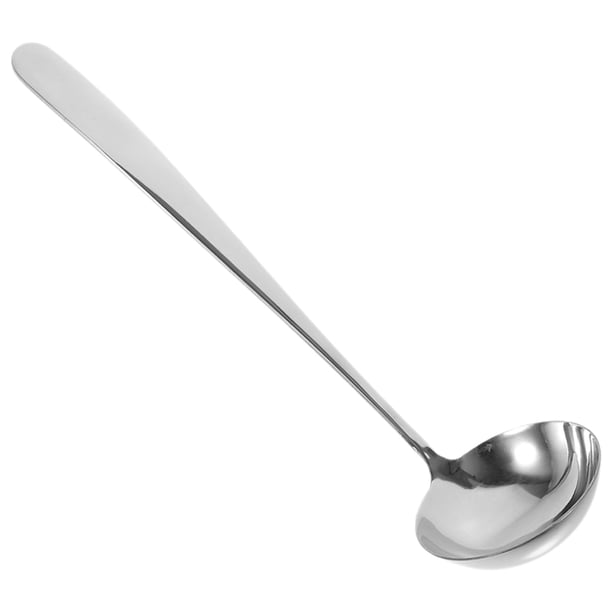 Cuchara de sopa de cocina, cuchara de acero inoxidable, cuchara para olla caliente, cuchara de cocina, accesorio de cocina