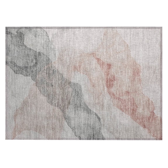 Dalyn Rugs Machine Washable Indoor/Outdoor Chantille ACN2109 Salmon 1'8" x 2'6" Rug